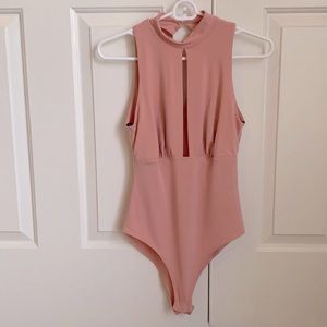 Light pink, forever 21 bodysuit, size small